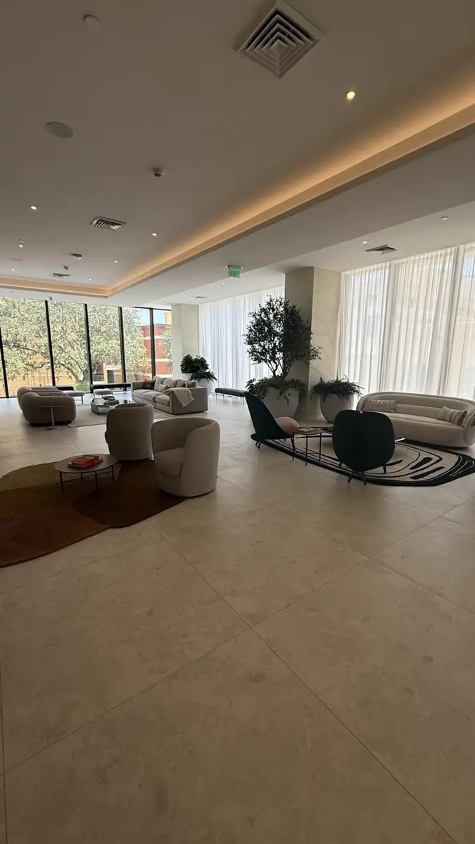 Designer lobby