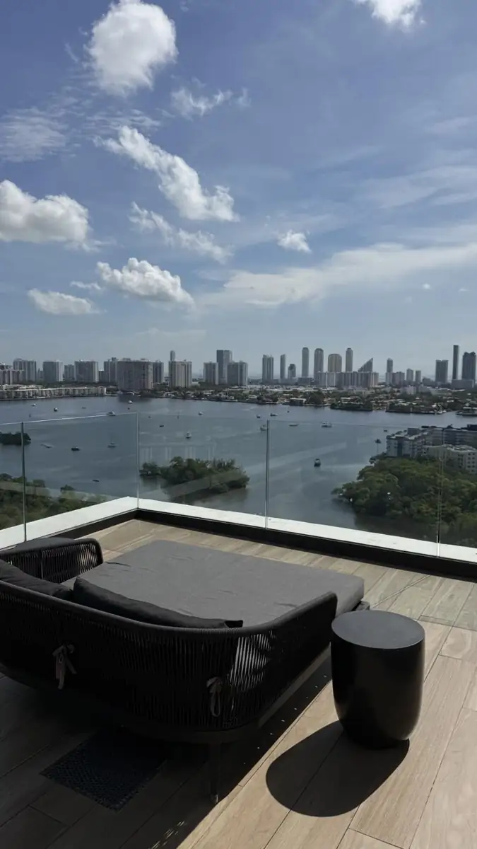Rooftop with Intracoastal views
