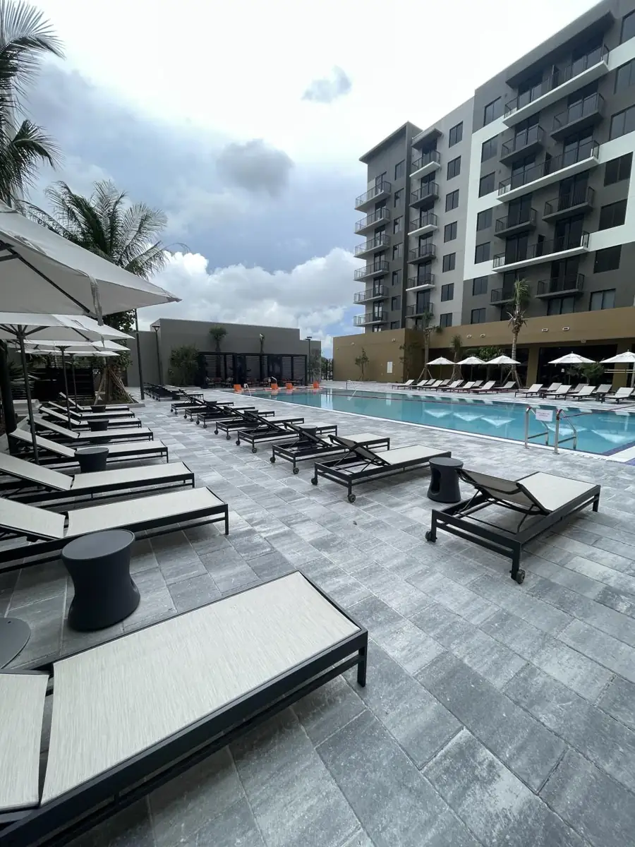 Resort-style pool